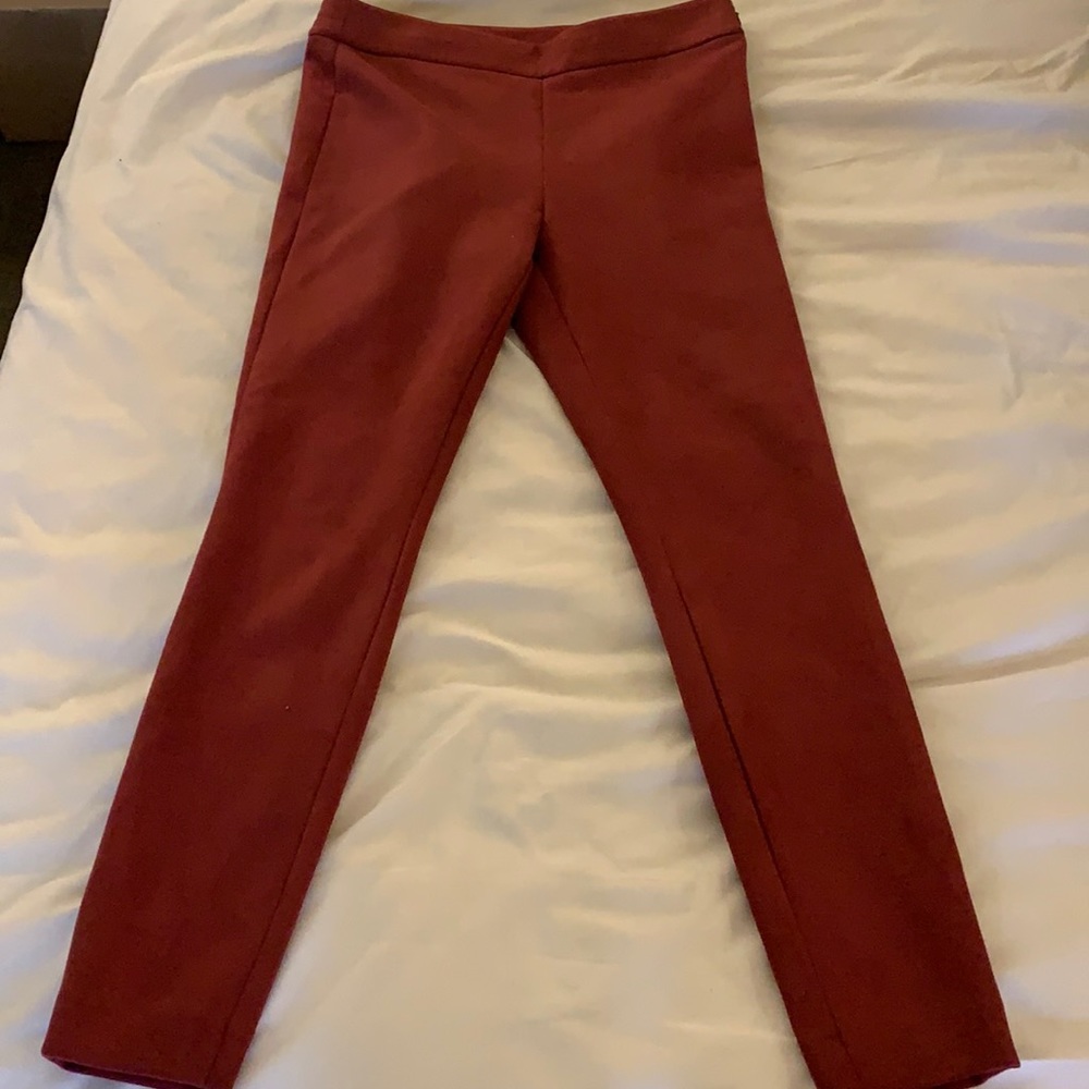 LOFT Faux Suede Leggings Size 6